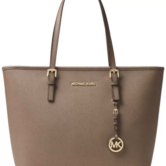 Michael Kors tote dark dune NWT! - Picture 4 of 6